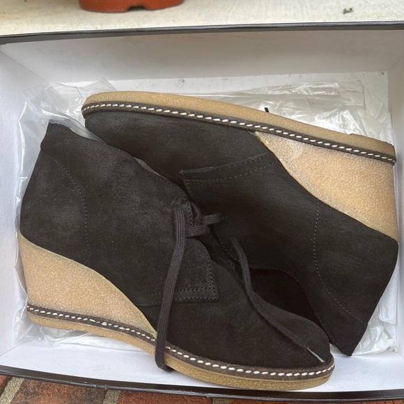 J Crew Macalister Black Ankle Boot Booties Size 8 EUC - Picture 3 of 11